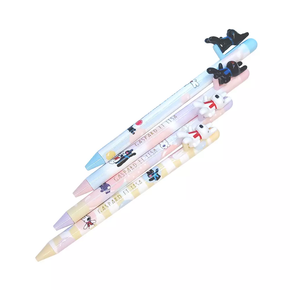 M&G 0.5 MM PULPEN GEL HITAM GASPARD QGPJ6871 RANDOM