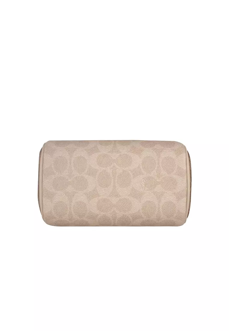 Mini Rowan Crossbody Bag In Blocked Signature Canvas CW330