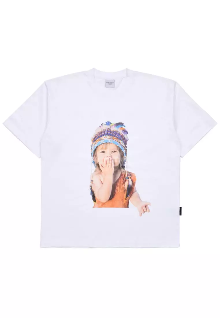 Tシャツ・カットソー ACME DE LA VIE BABY FACE INDIAN BOY SHORT SLEEVE T-S 4BUK101 Jual Acme De La Vie Baby Face Indian Boy Short Sleeve T