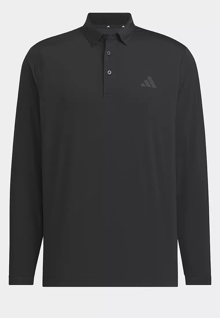 3-Stripes Long Sleeve Polo Shirt