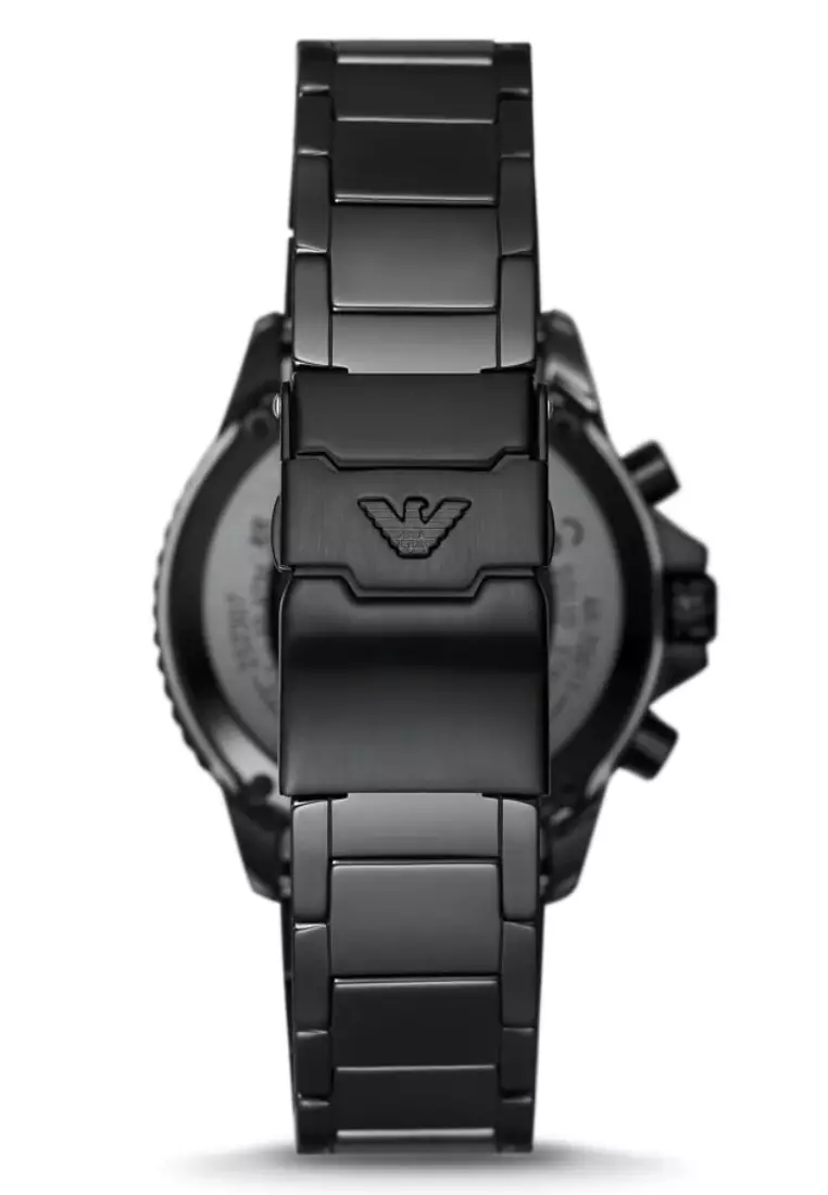 Giorgio armani chronograph watch discount