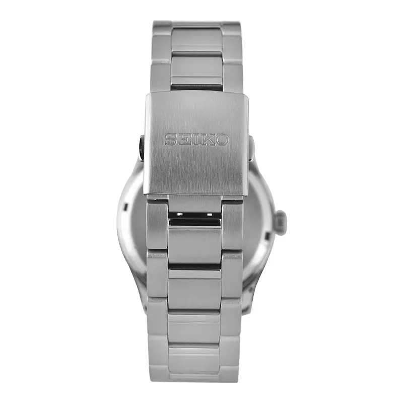 Jam Tangan Pria Seiko SUR569P1 Discover More Men Black Dial Stainless Steel Strap