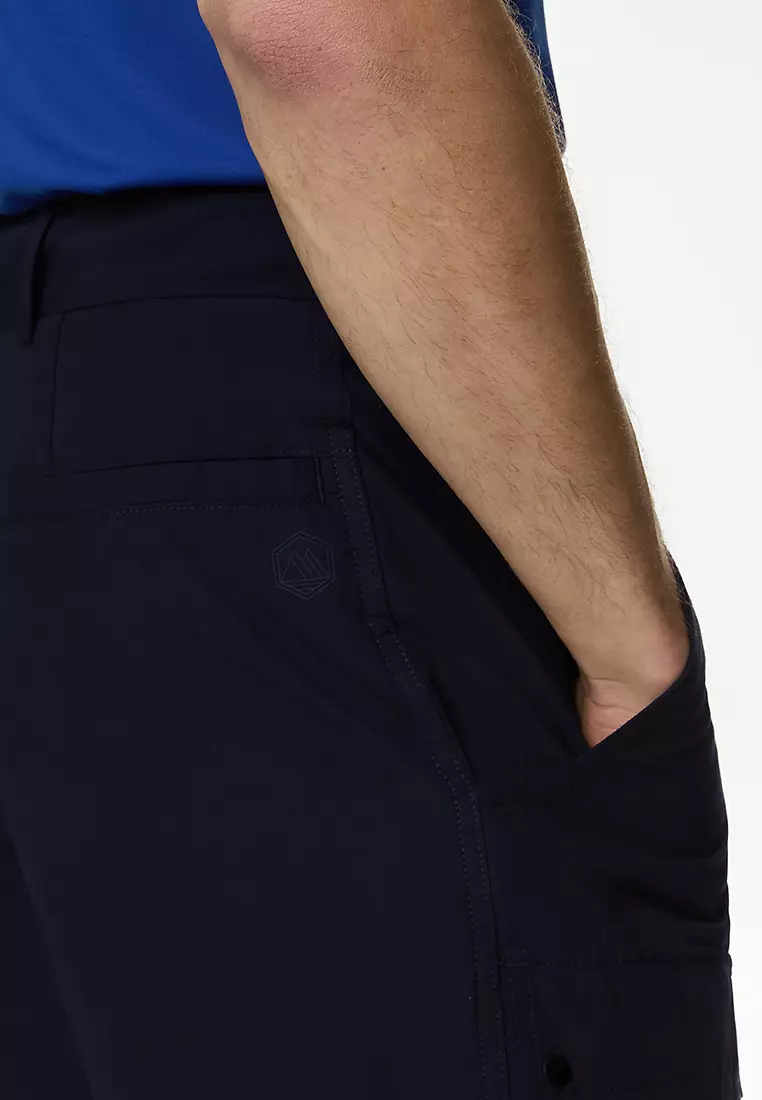 Ripstop Textured Trekking Shorts With Stormwear