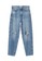 Mango blue High Waist Tapered Jeans ABE53AACAAA03BGS_5