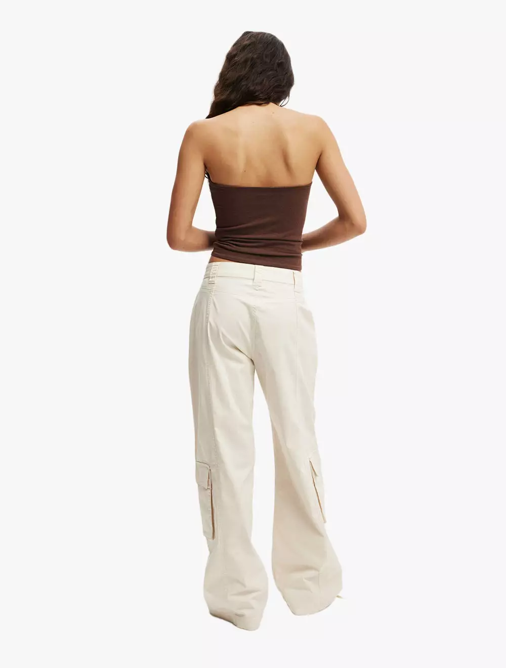 Cotton On - PANTS - Hayden Cargo Pant Asia Fit - DOVE GREY