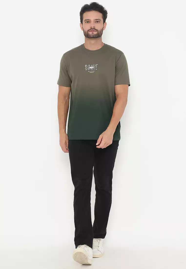 T-Shirt D&F Brave Dark Olive