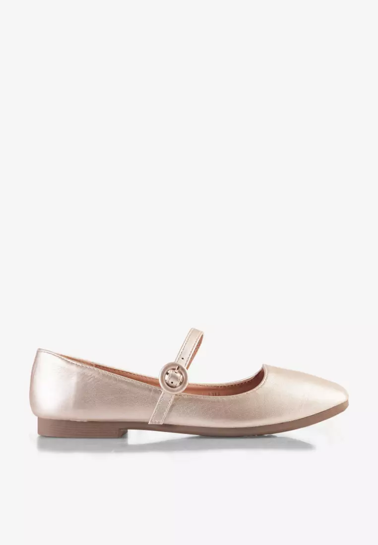 Sepatu Flat Shoes Wanita Mary Jane L.Lyka