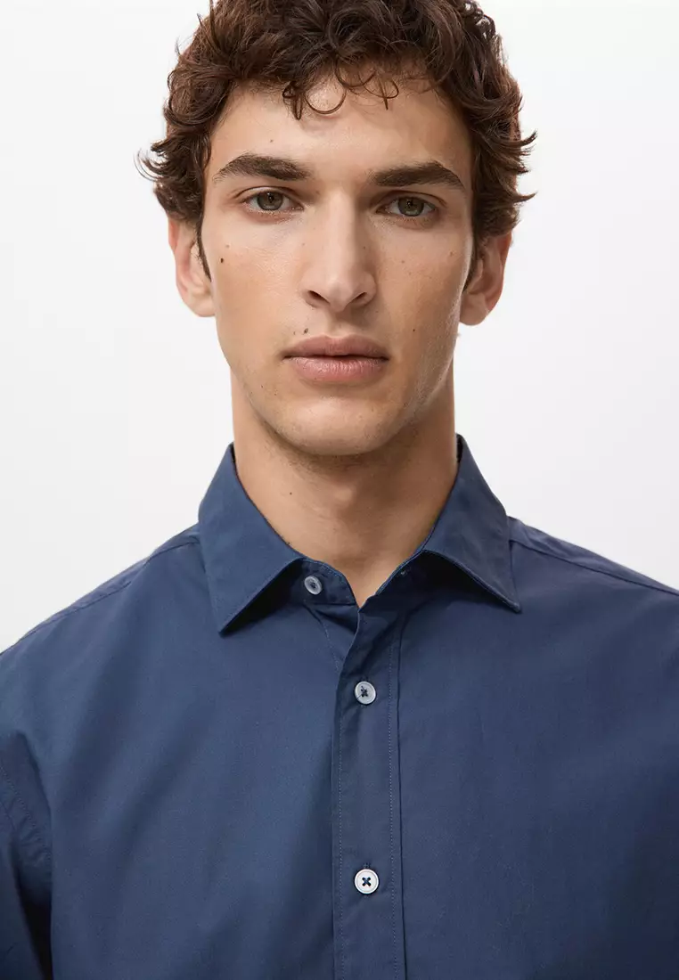 Regular-Fit 100% Cotton Shirt