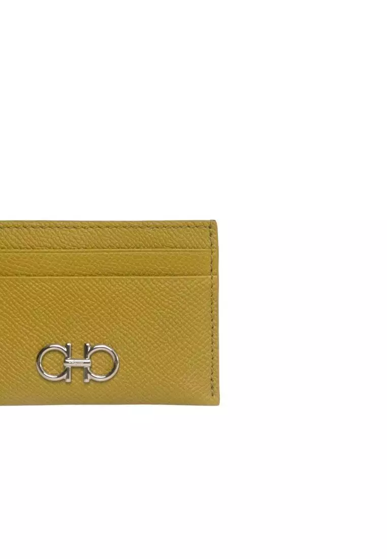 Calfskin Leather Card Holder