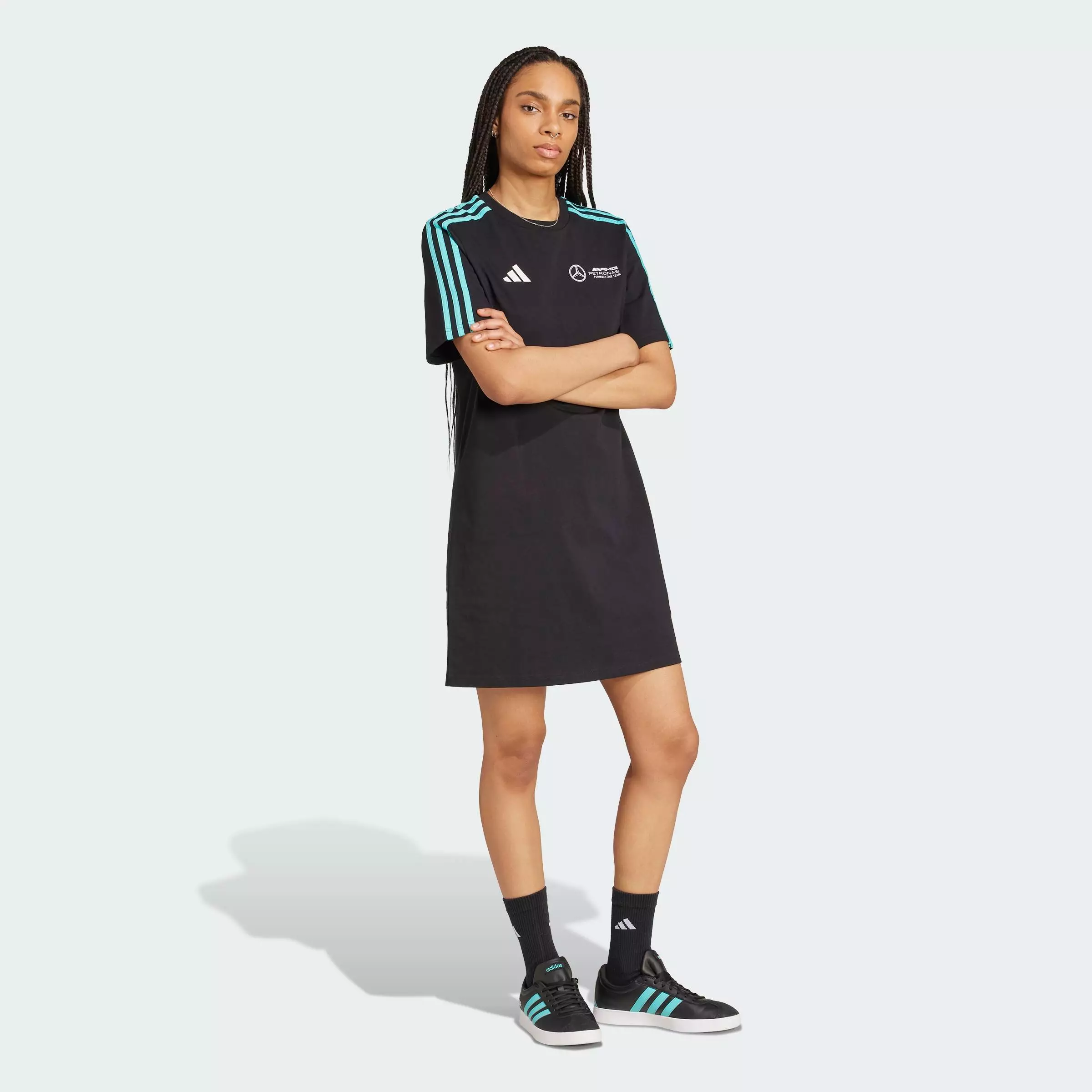 Motorsport Mercedes - AMG Petronas Formula One Team DNA Tee Dress Women Black JV5426