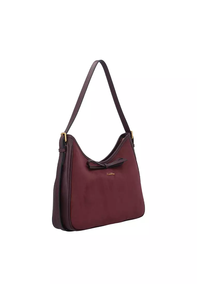 CR Valeria Tote Bag - Maroon