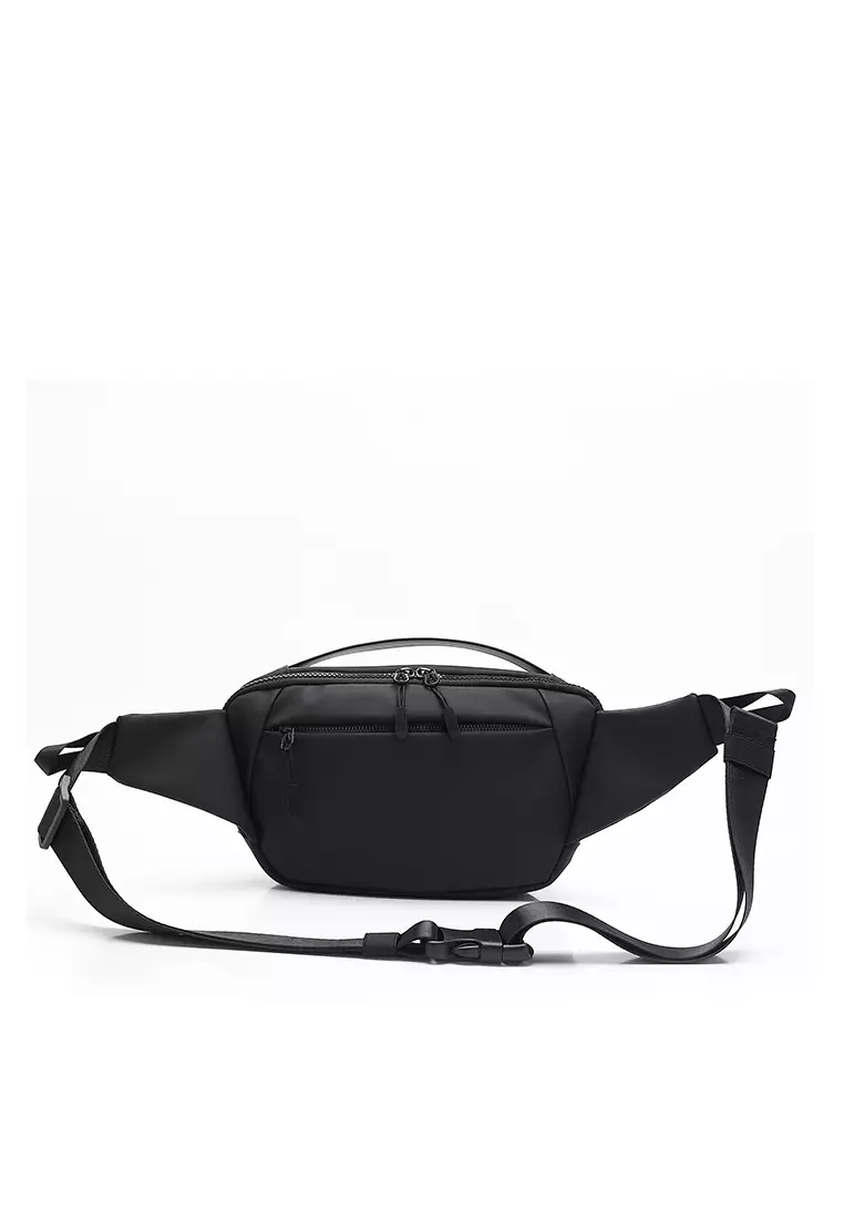 Men's Sling Bag / Crossbody Bag - Black
