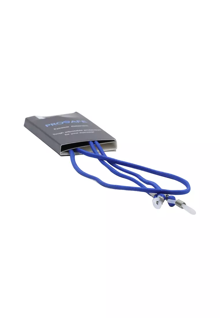 ProSafe 205 (Blue) Rubber Eyewear Sports Strap for Women/Men Eyeglasses Accessories