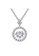 Her Jewellery silver CELÈSTA Moissanite Diamond - Aurelie Pendant (925 Silver with 18K White Gold Plating) by Her Jewellery CE343ACCEF5353GS_1