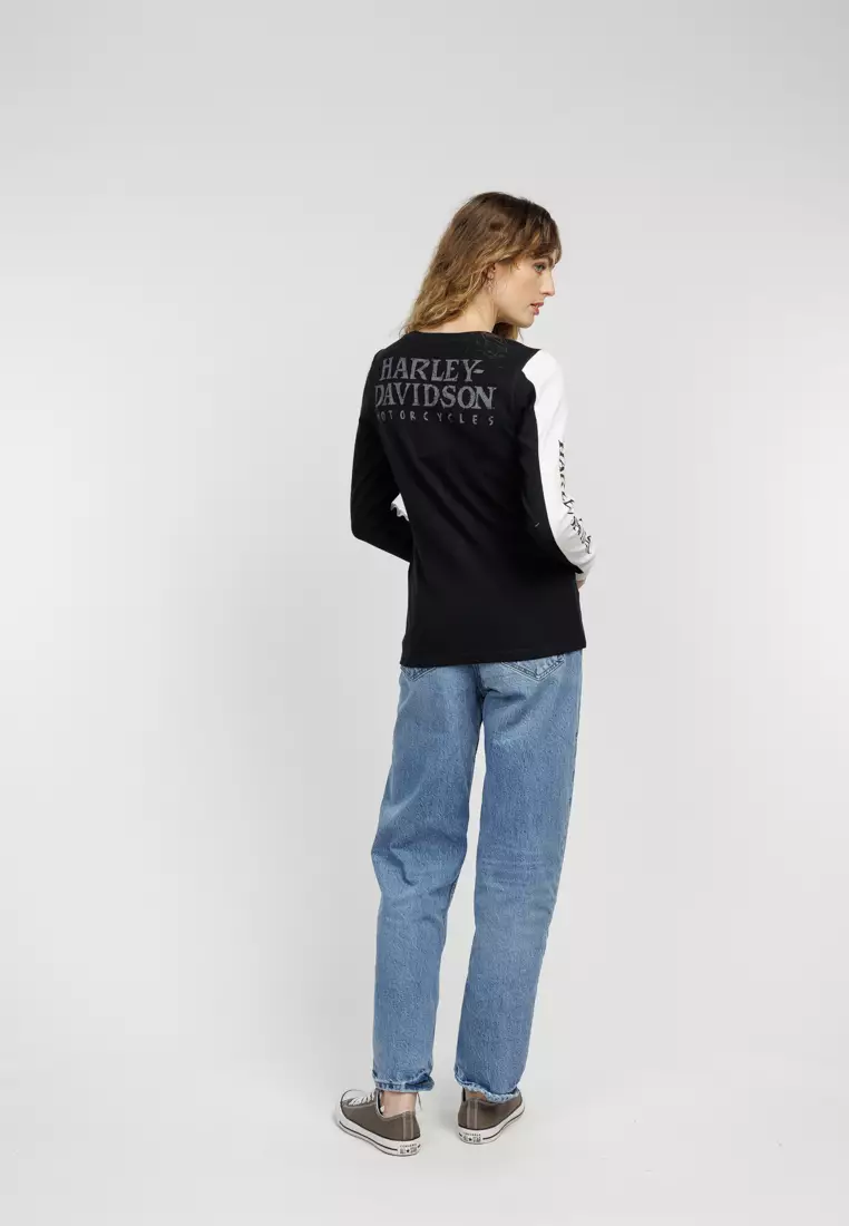 HD Willie G™ Skull Snap Front Henley