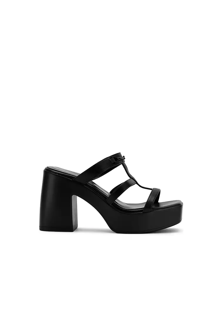 Discount on Nose  shoes - SKU: BUCKLE WITH PLATFORM WEDGE SLIDE