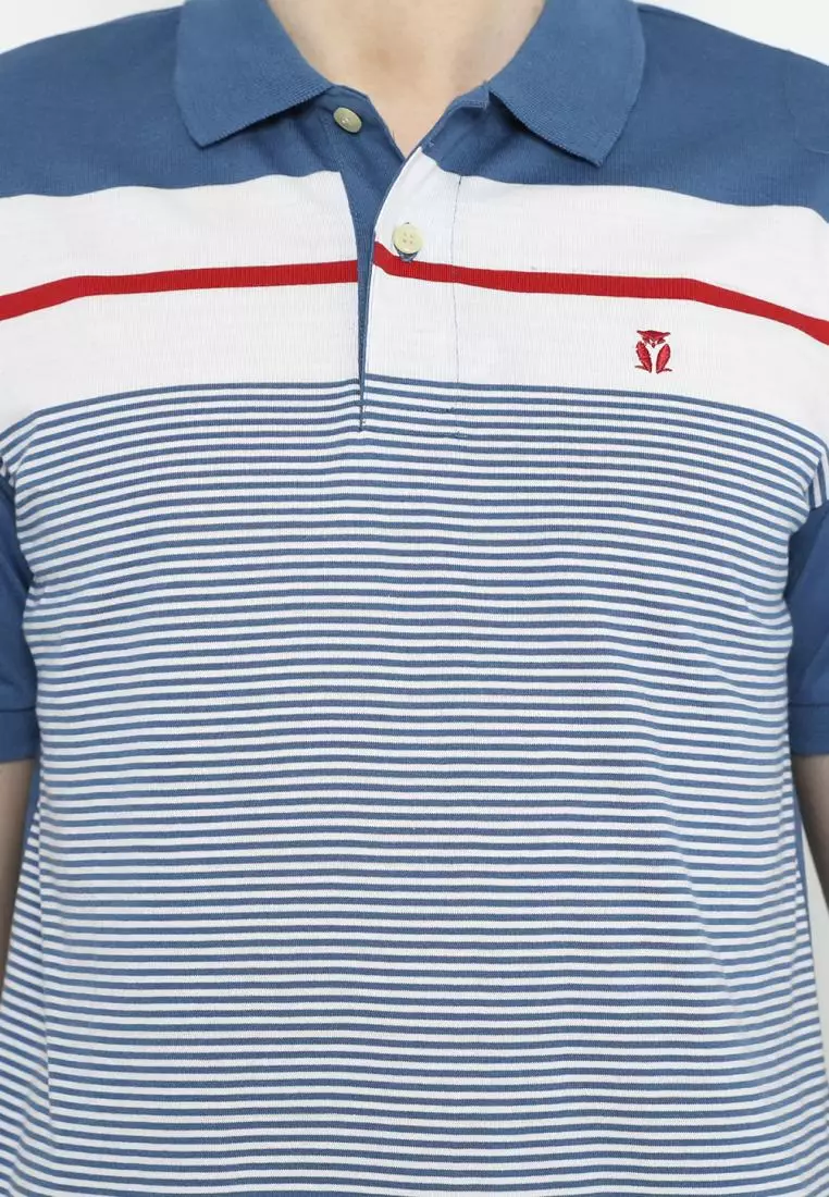 MATSUDA Kaos Polo Shirt Pria Kerah Fukuishima