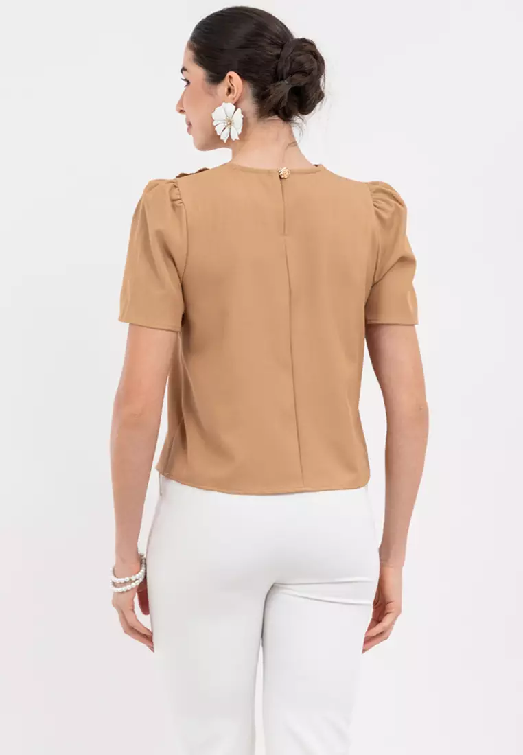 DAERIC Filipiniana 3D Floral Blouse
