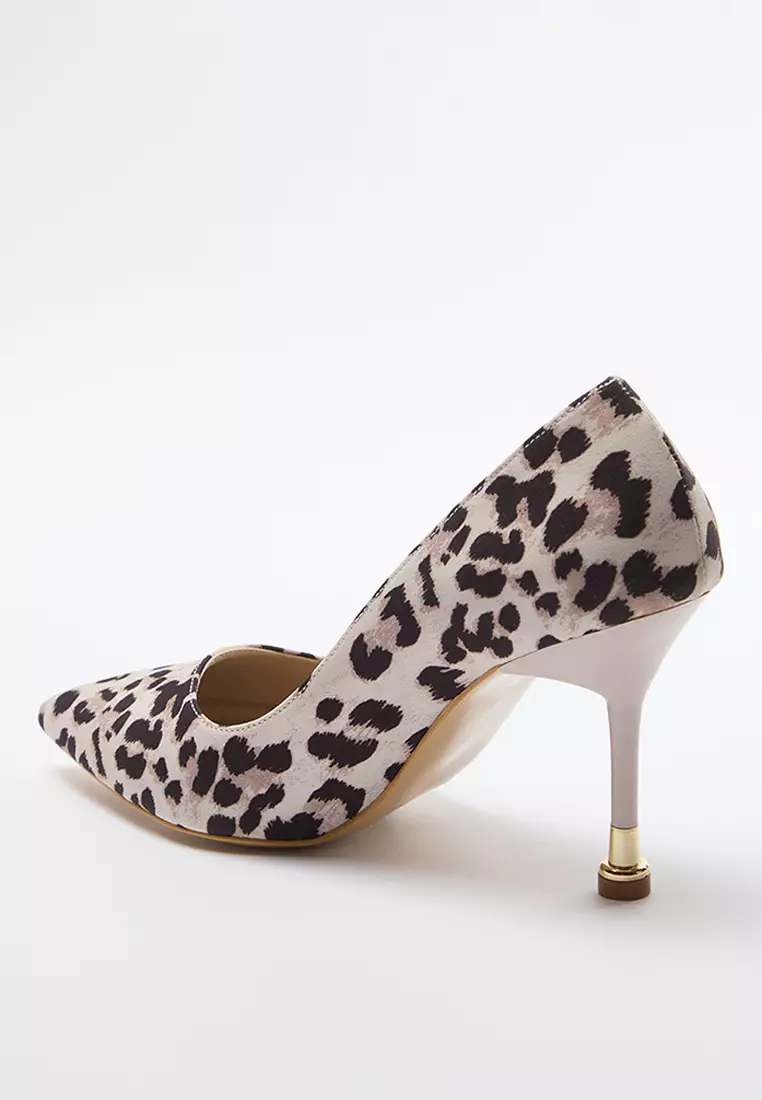 Leopard Print Stiletto Heels