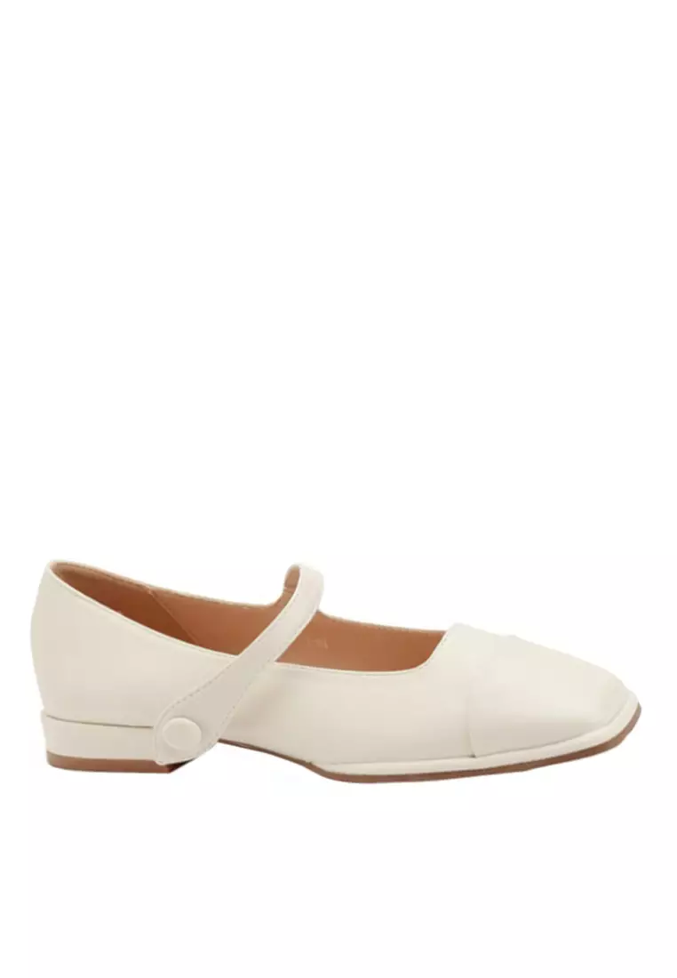 Discount on Twenty Eight Shoes  shoes - SKU: VANSA Simple Square Toe Mary Jane Low Heel Shoes VSW-FJH-7