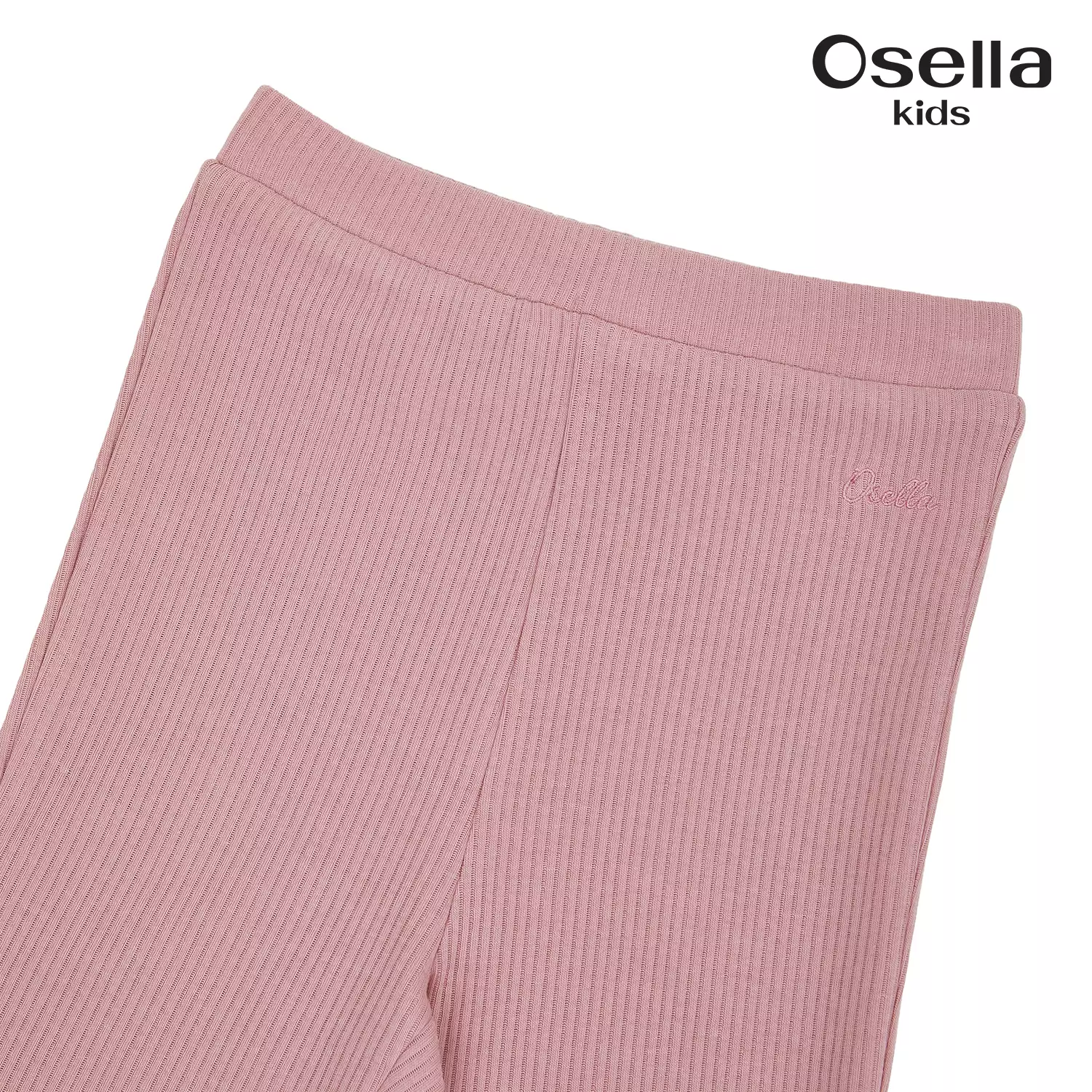 Osella Kyla Bootcut Knit Pants Pink 2387500213 | Celana Rajut Panjang Anak Perempuan