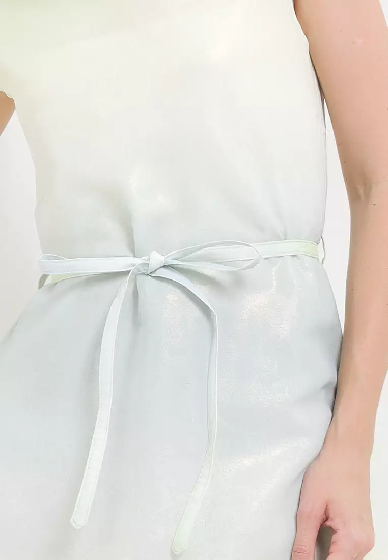 Alenia Dress In Green Shades