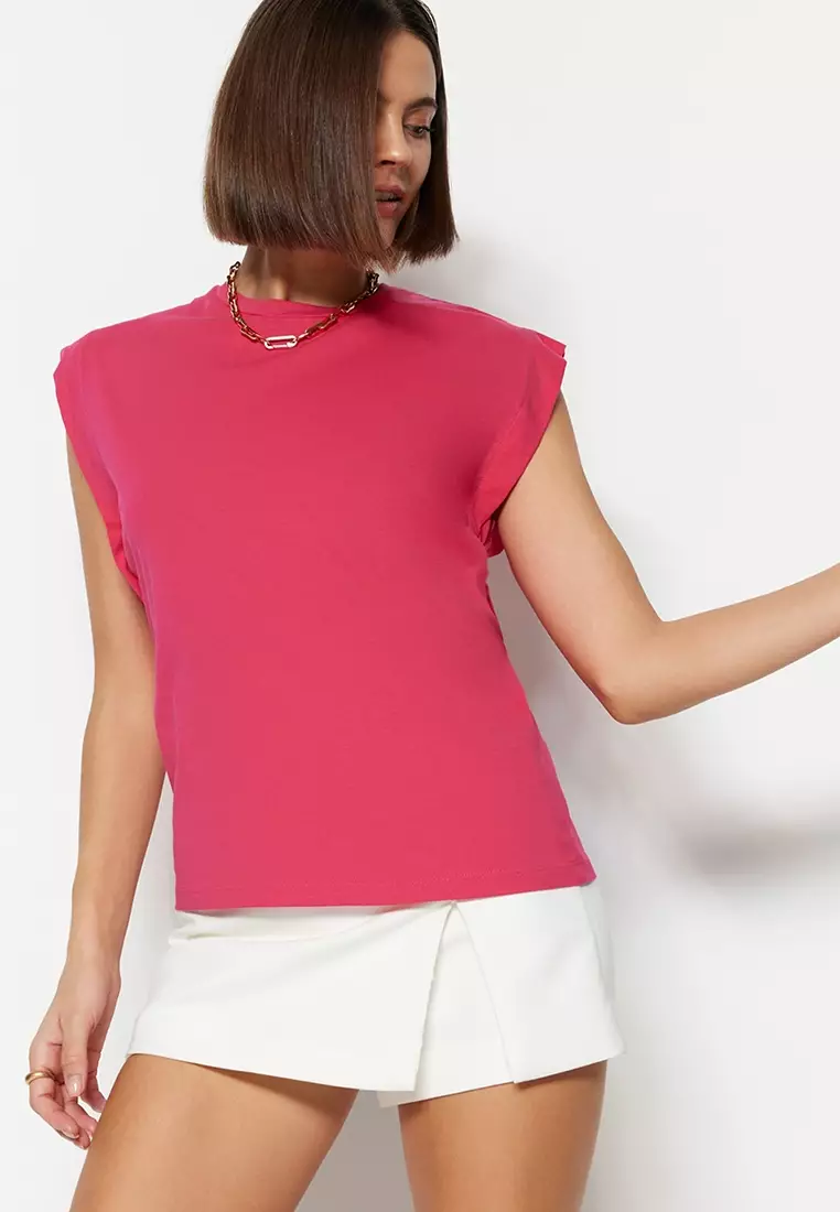 Padded Basic T-Shirt