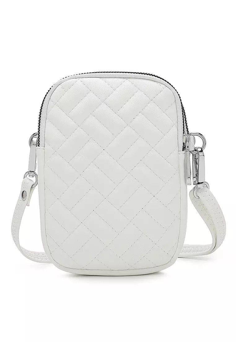 Tas Selempang / Dompet Wanita - Putih Krem (Women's Shoulder Sling Bag / Sling Purse)