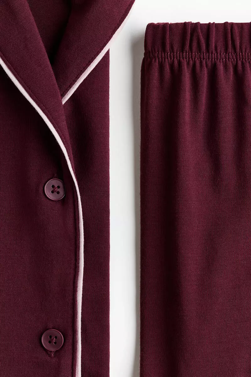 Viscose-blend pyjamas