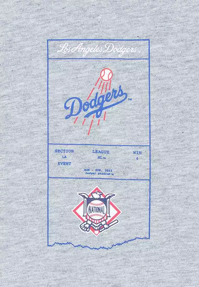 New Era Playera Manga Corta Los Angeles Dodgers MLB Stadium Ticket