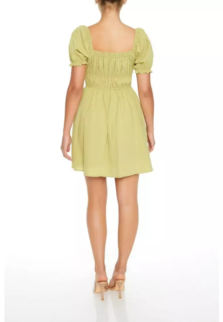 Bohemian Attire Forever 21 Dress Ph Mini Dresses Yellow Overall