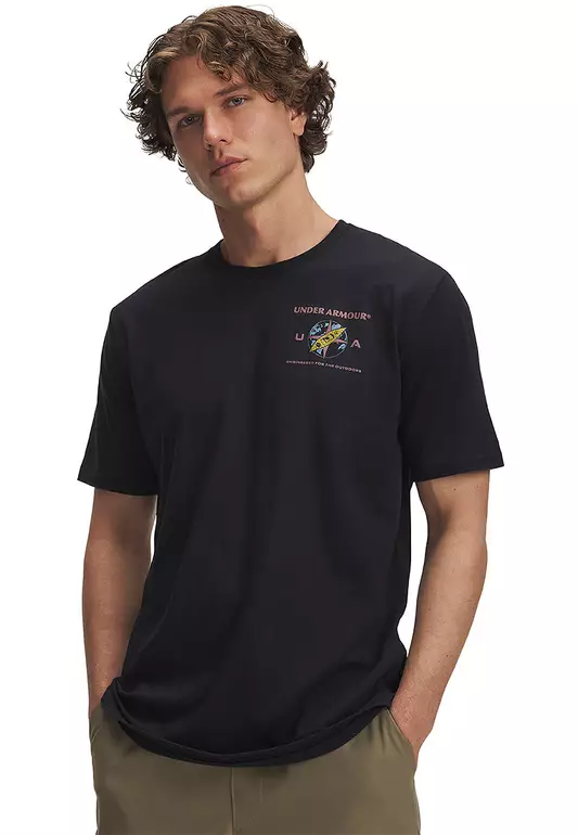 Lake Compass Men's Short Sleeves T-Shirt