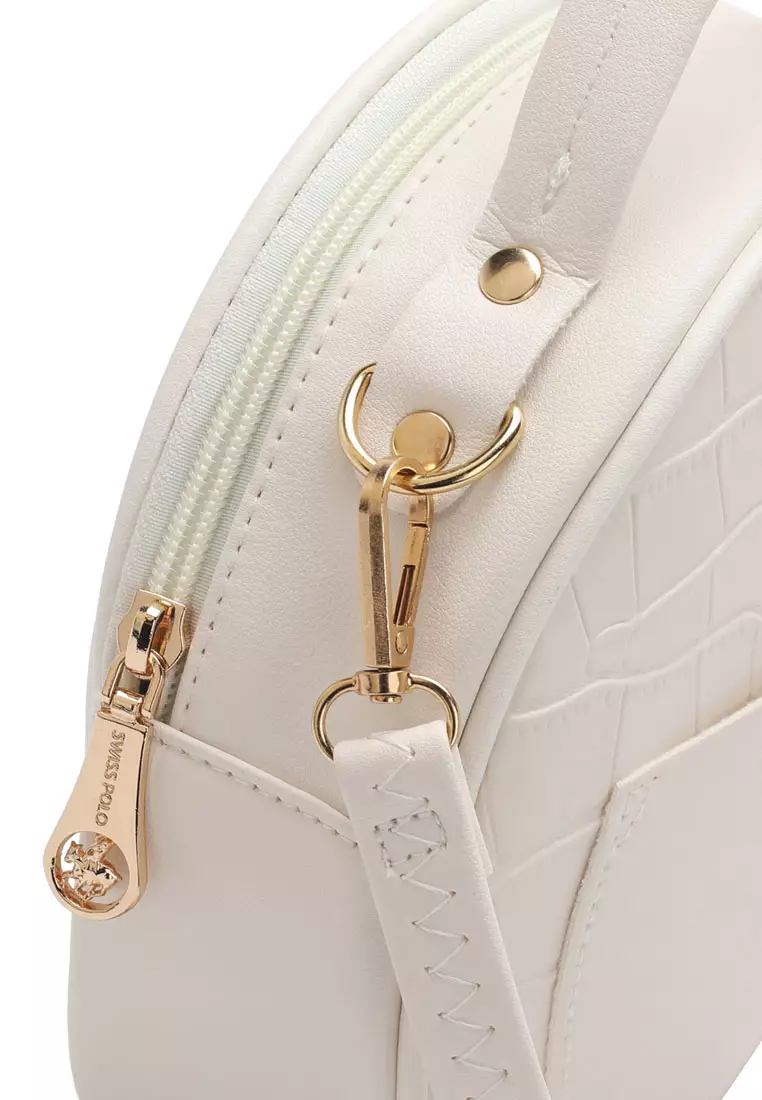 Women's Sling Bag / Crossbody Bag - White