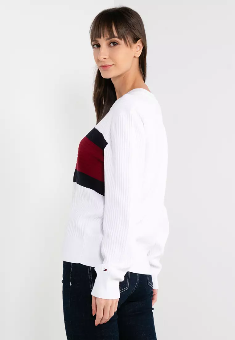 Tommy hilfiger cotton jumper on sale