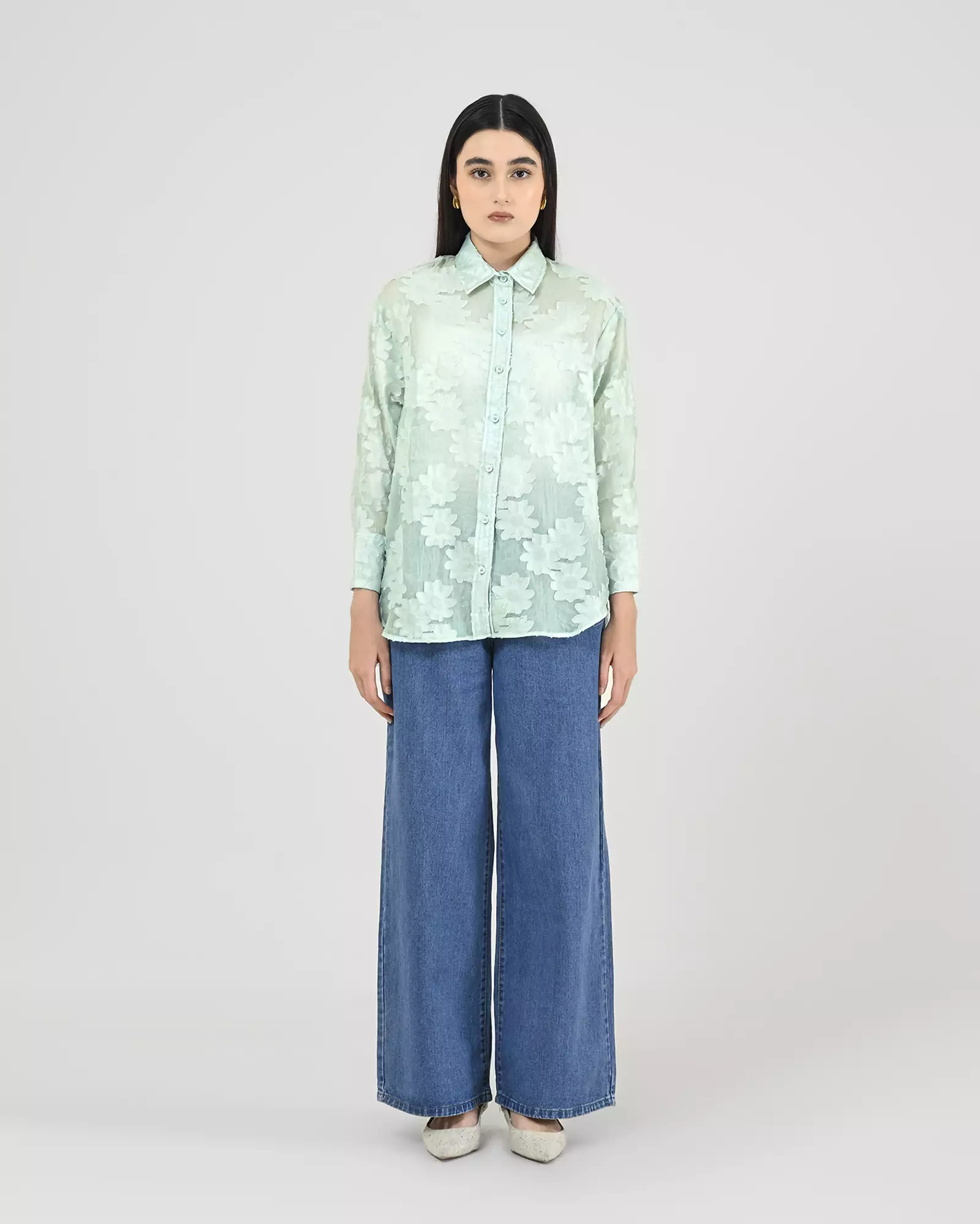 Geulis.id LIBBY SHIRT - Mint