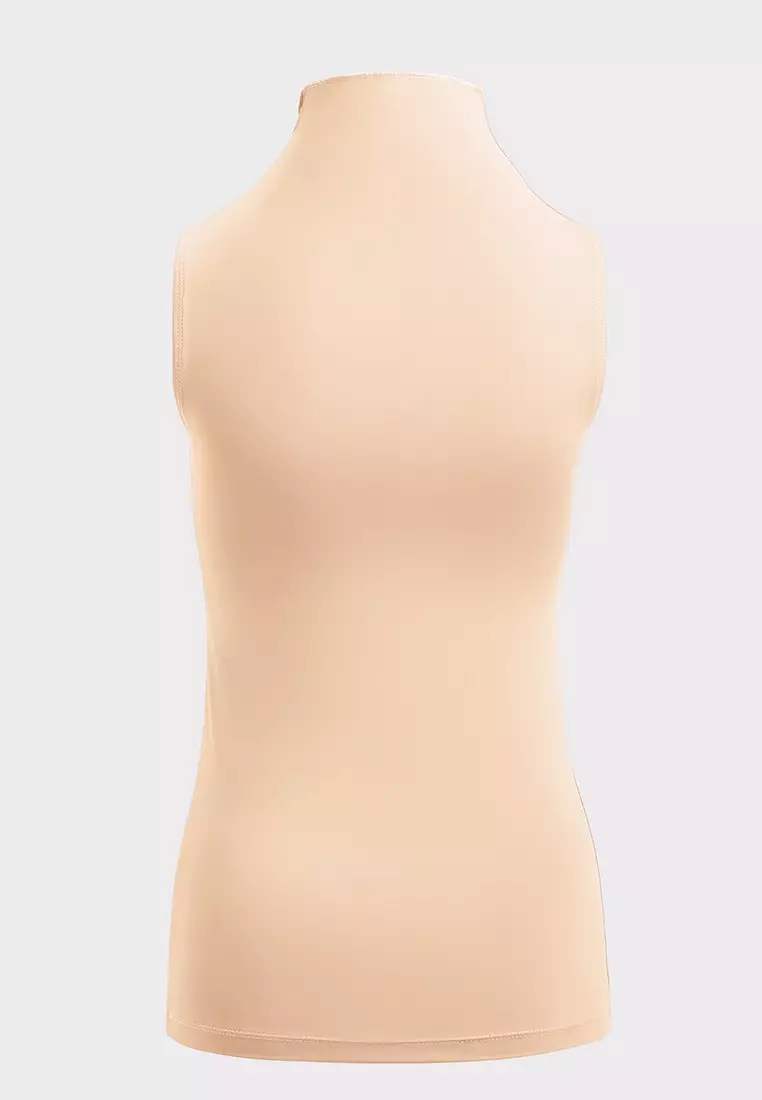 High Neck Sleeveless Top 002