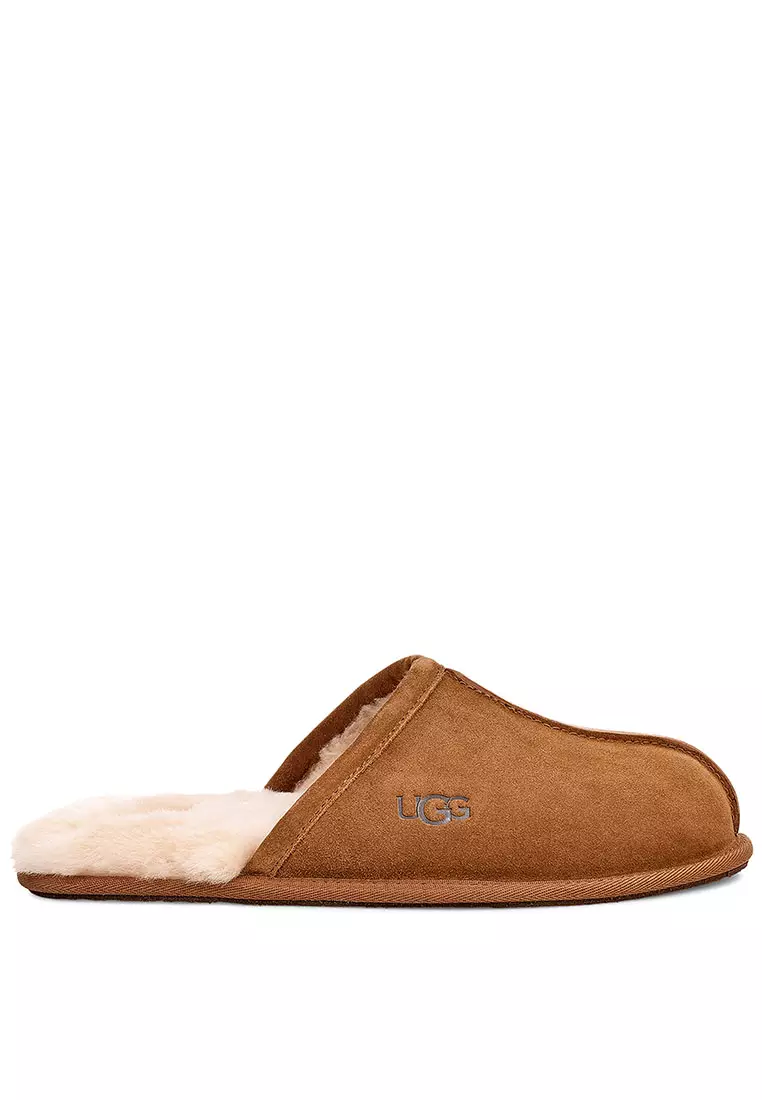Discount on Ugg  shoes - SKU: Ugg Men's Scuff Slipper - Chestnut (1101111-Che)