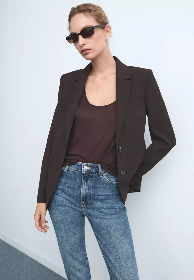 Claudia Slim-Fit Cropped Jeans