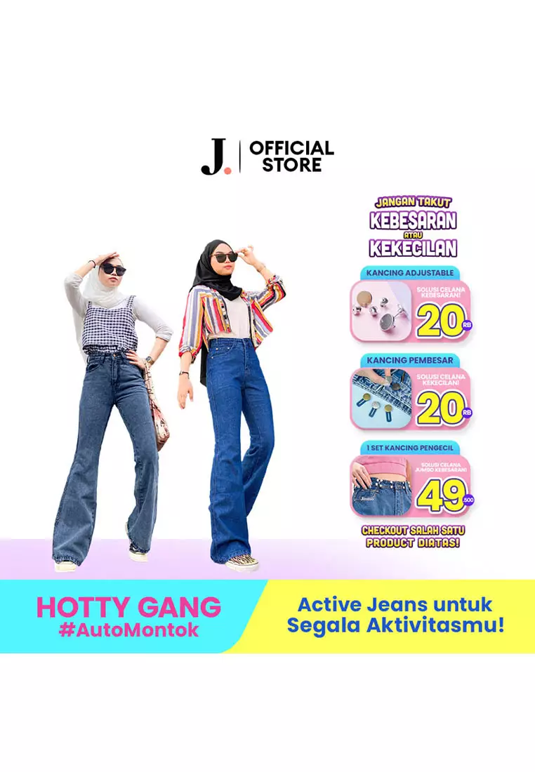 HW Cutbray Jeans 322 HOTTY GANG