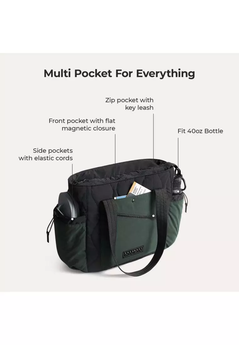 Bagsmart Vega Featherlight Tote Bag 23L (Black)