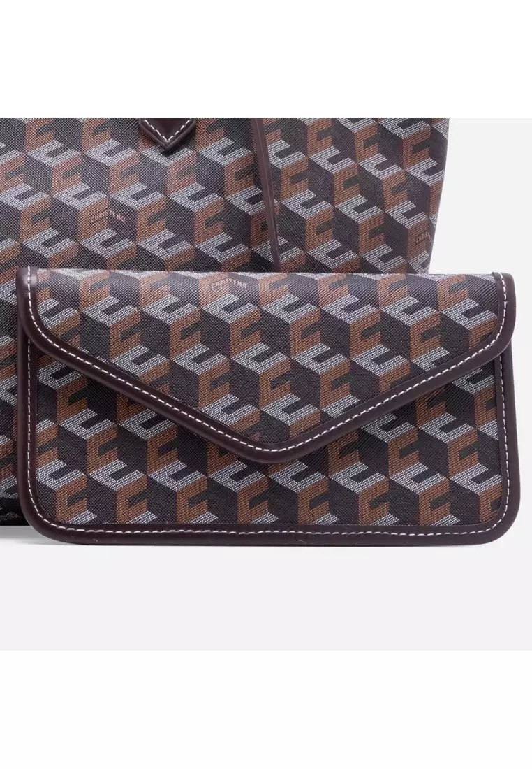 Russo Medium Tote Bag Chestnut Brown