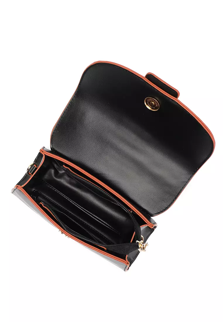 GYKACO ELSA Black - Tas Selempang Wanita - Fashion Sling bag