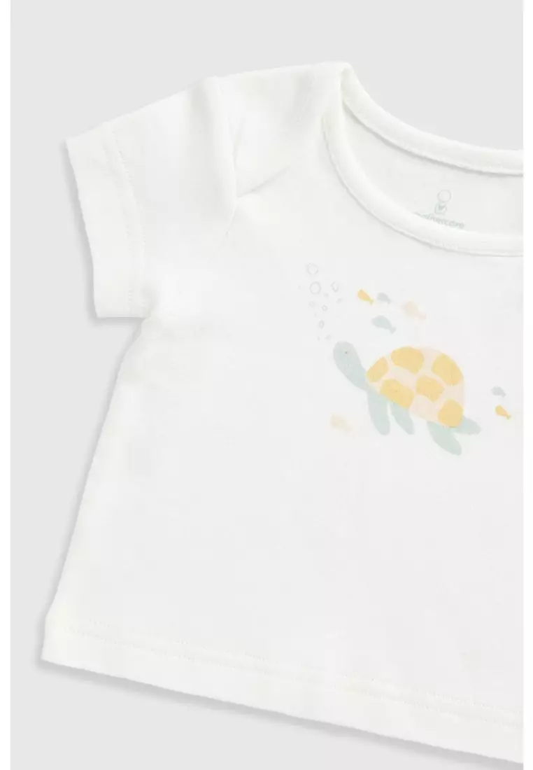 Sealife Short Baby Pyjamas - 2 Pack