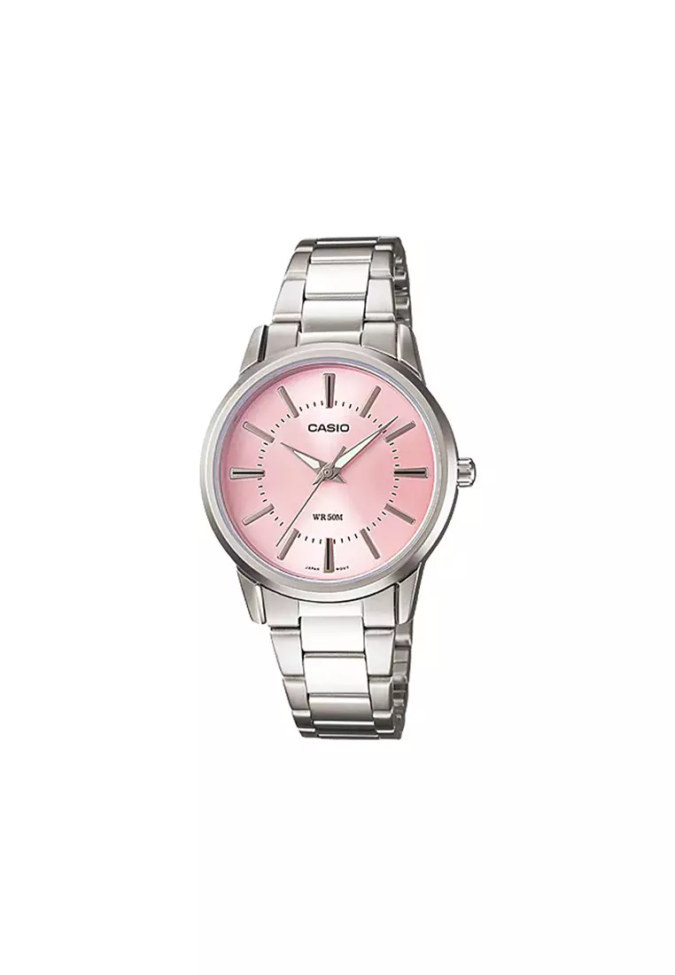 Buy Casio Watches Women's Analog Watch LTP-1303D-4A Pink Dial with