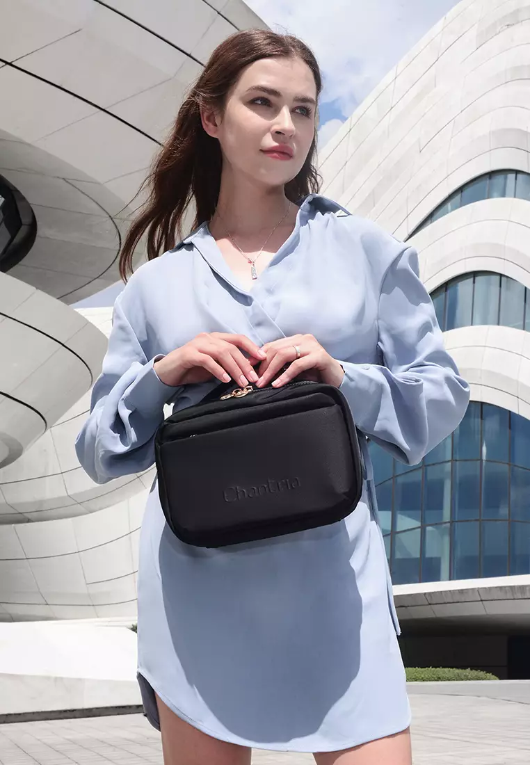 Waterproof Zippered Toiletry Pouch Travel Makeup Bag For Women