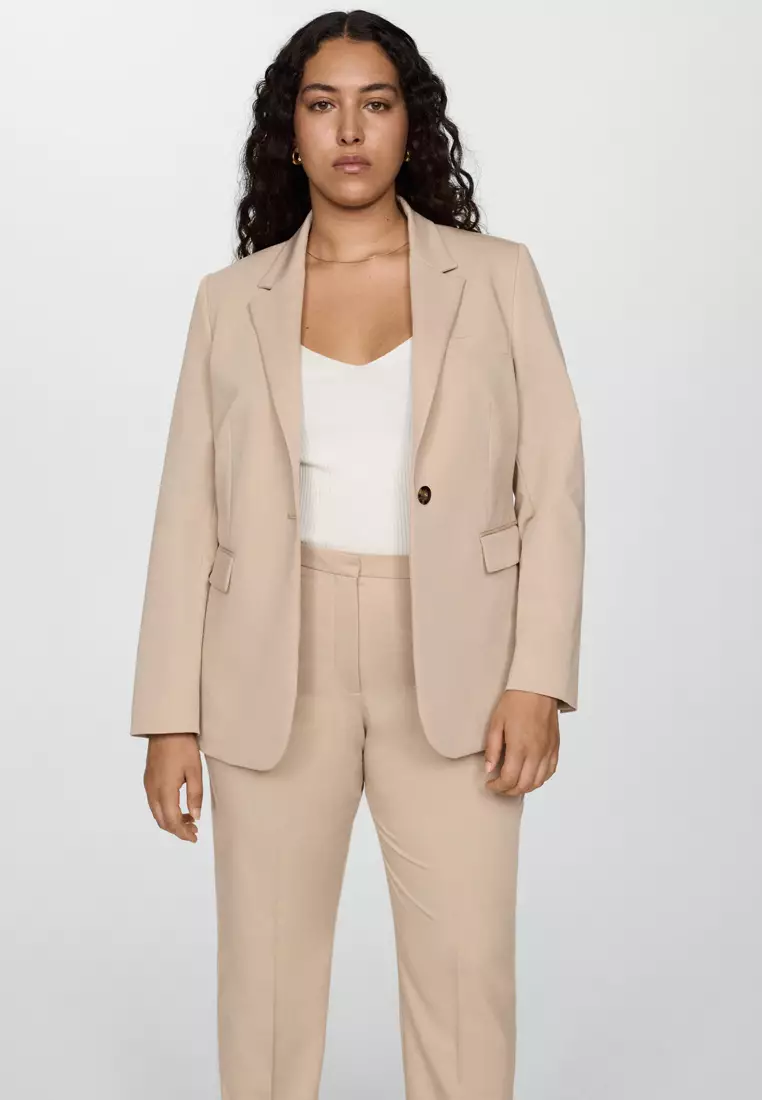 Straight Suit Trousers