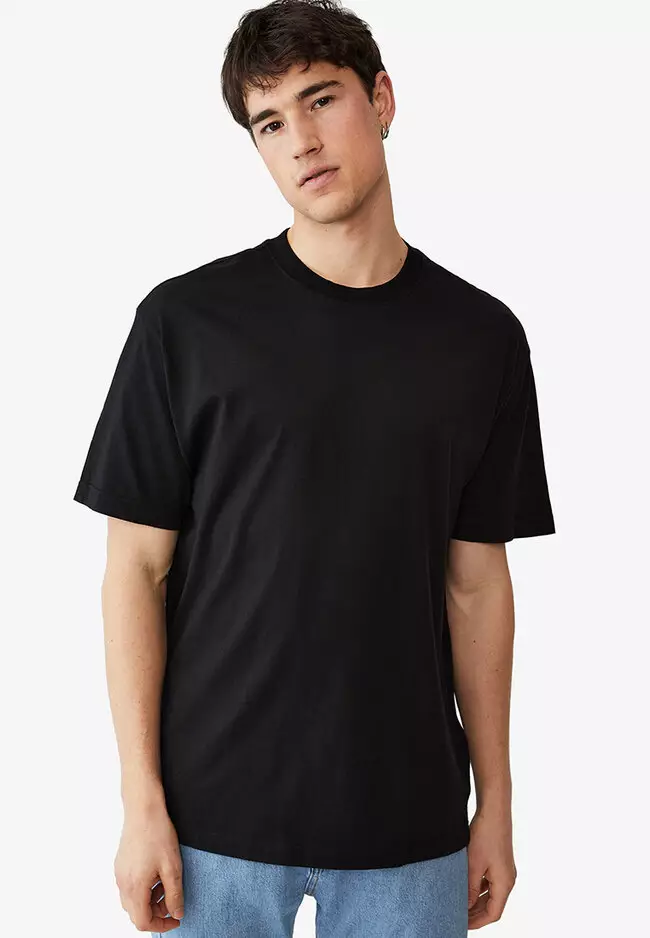 Buy Cotton On Organic Loose Fit T-Shirt in Black 2024 Online