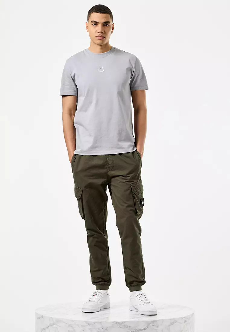 MENS SMOKEY SMILE GRAPHIC TEE