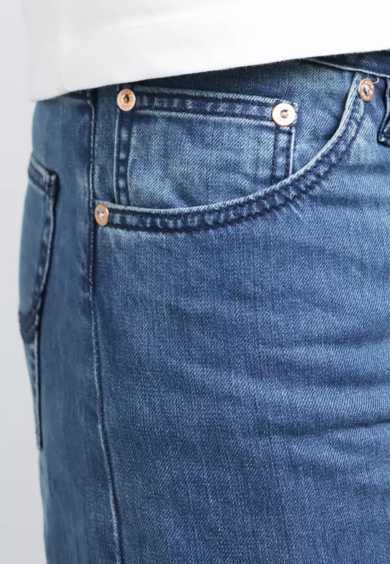 Used 1968 - 515 Celana Panjang Pria Denim Regular Fit Non Stretch Medium Stone