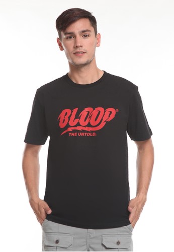bloop black Tshirt Bloopendorse Red Black BLP-UD002 03C48AA0613D21GS_1